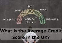 What is the Average Credit Score in the UK